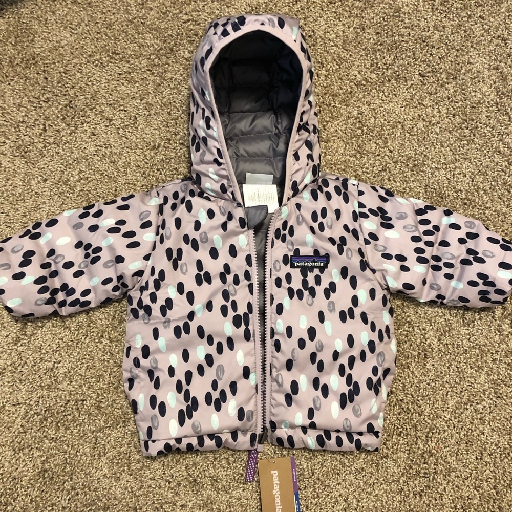 Patagonia Baby Girls Reversible Down Jacket